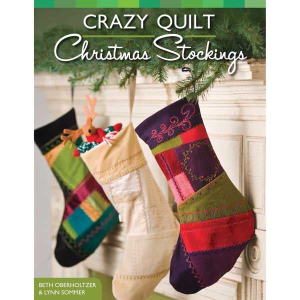 Crazy Quilt Christmas Stocking