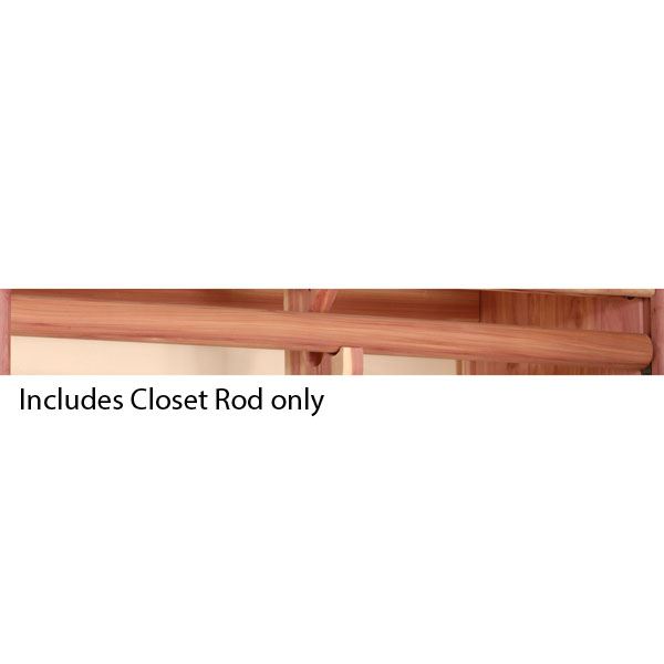 24" Closet Rod