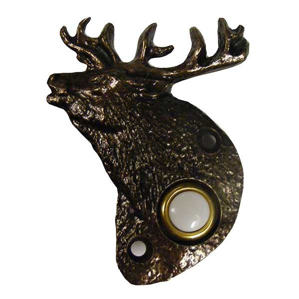 Elk Doorbell, Antique Copper, Model 929ac