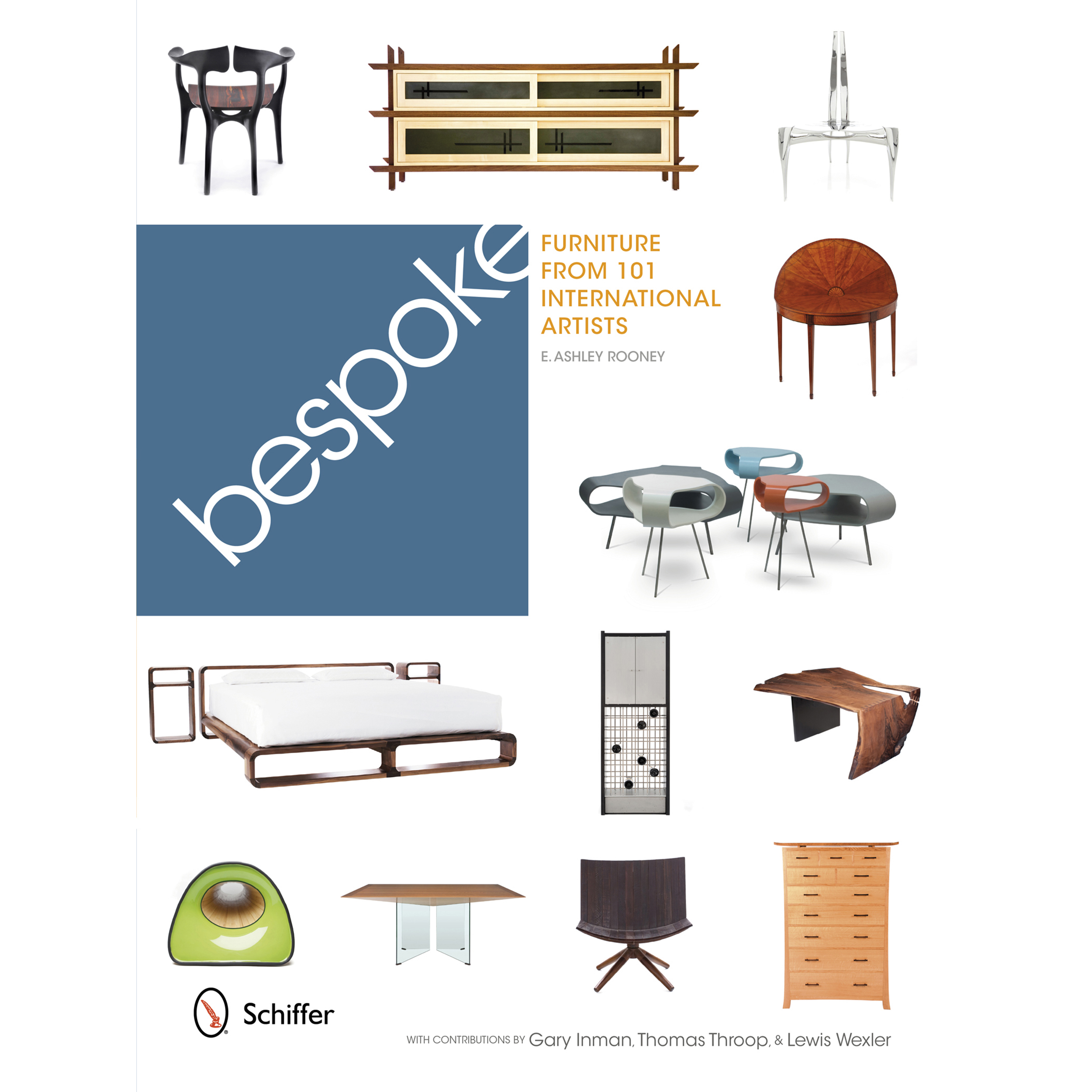 product: Schiffer Publishing Ltd Bespoke: Furniture from 101 International Artists shown