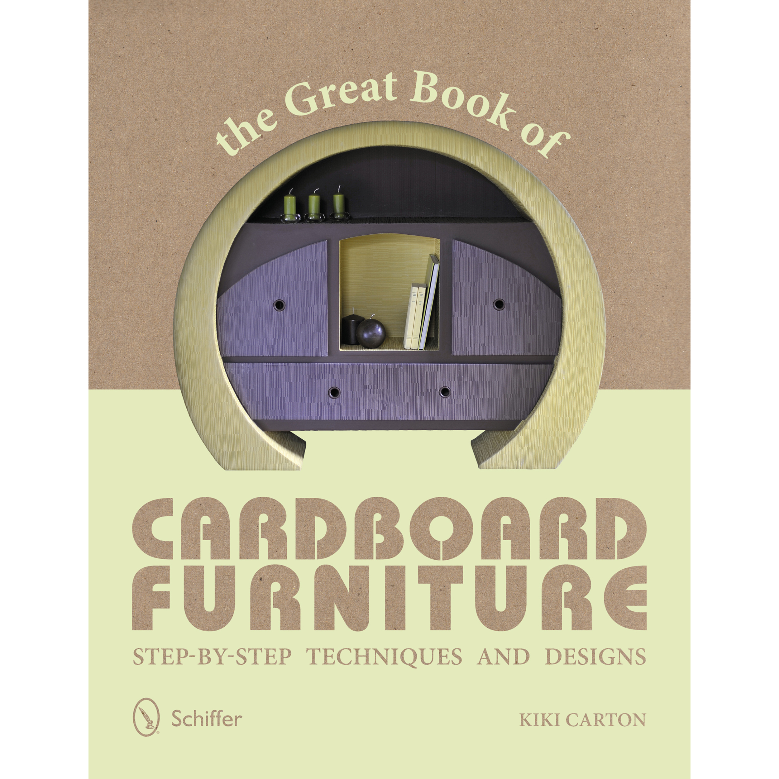 product: Schiffer Publishing Ltd The Great Book of Cardboard Furniture: Step-by-Step Techniques and Designs shown