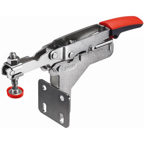 Auto-adjust Horizontal Toggle Clamp With Vertical Flanged Base