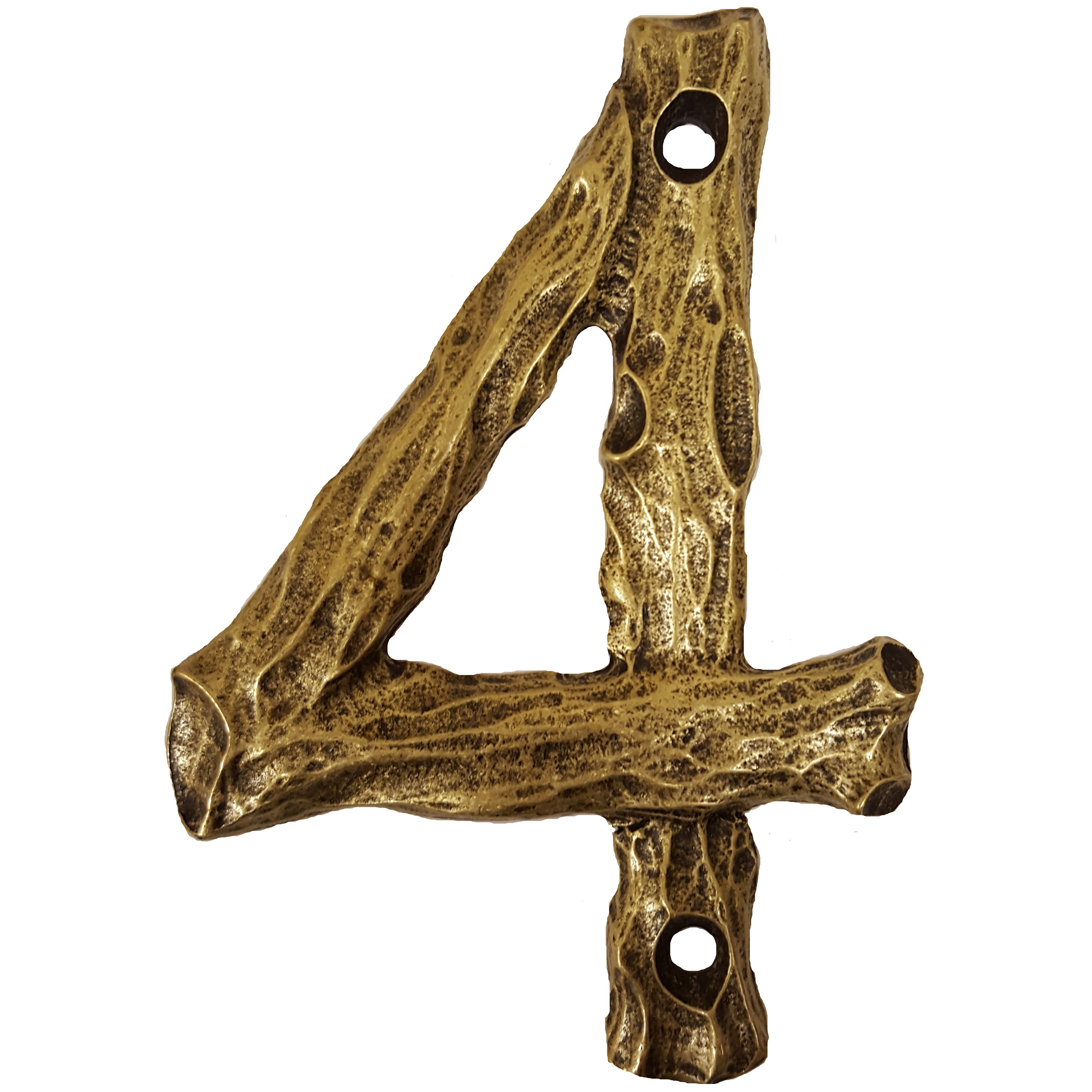 product: Buck Snort Lodge LHN4-AB Log House Number 4, Antique Brass, 1 piece shown