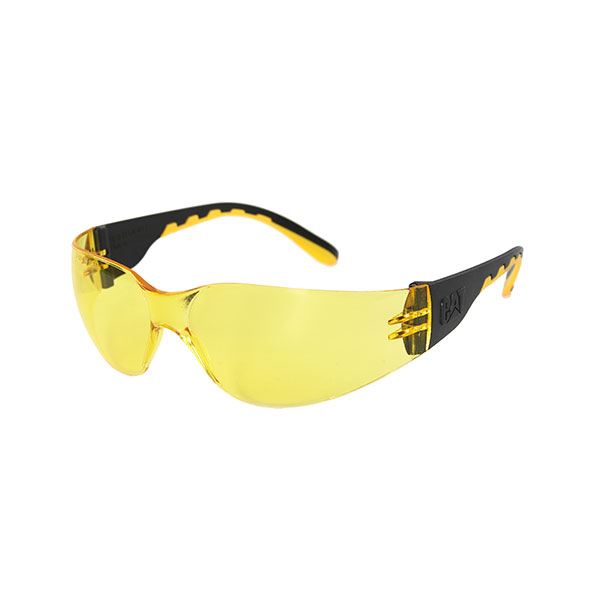 Track Safety Glasses With Yellow Lenses