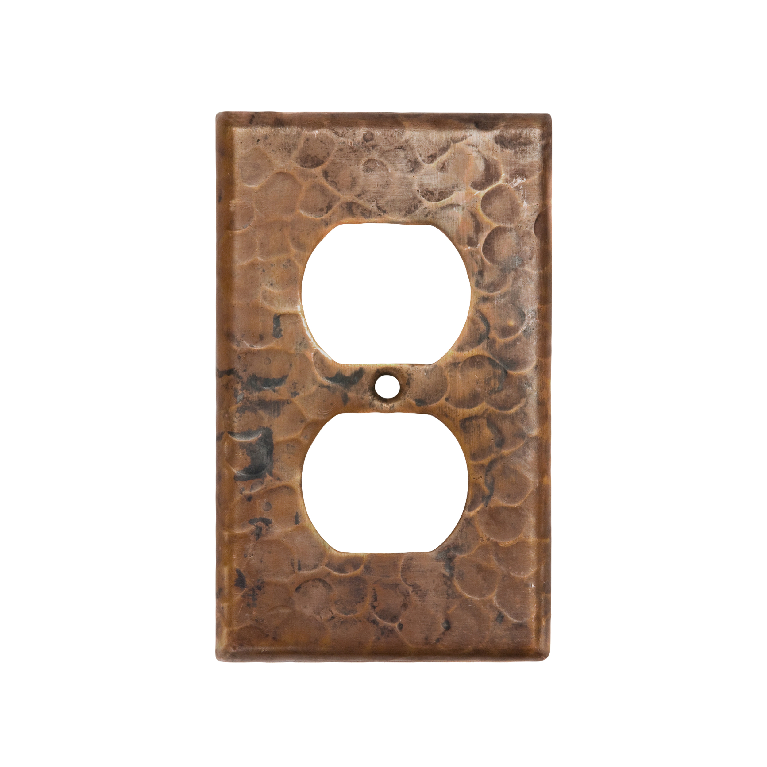 Single Duplex 2-hole Outlet Switchplate Cover