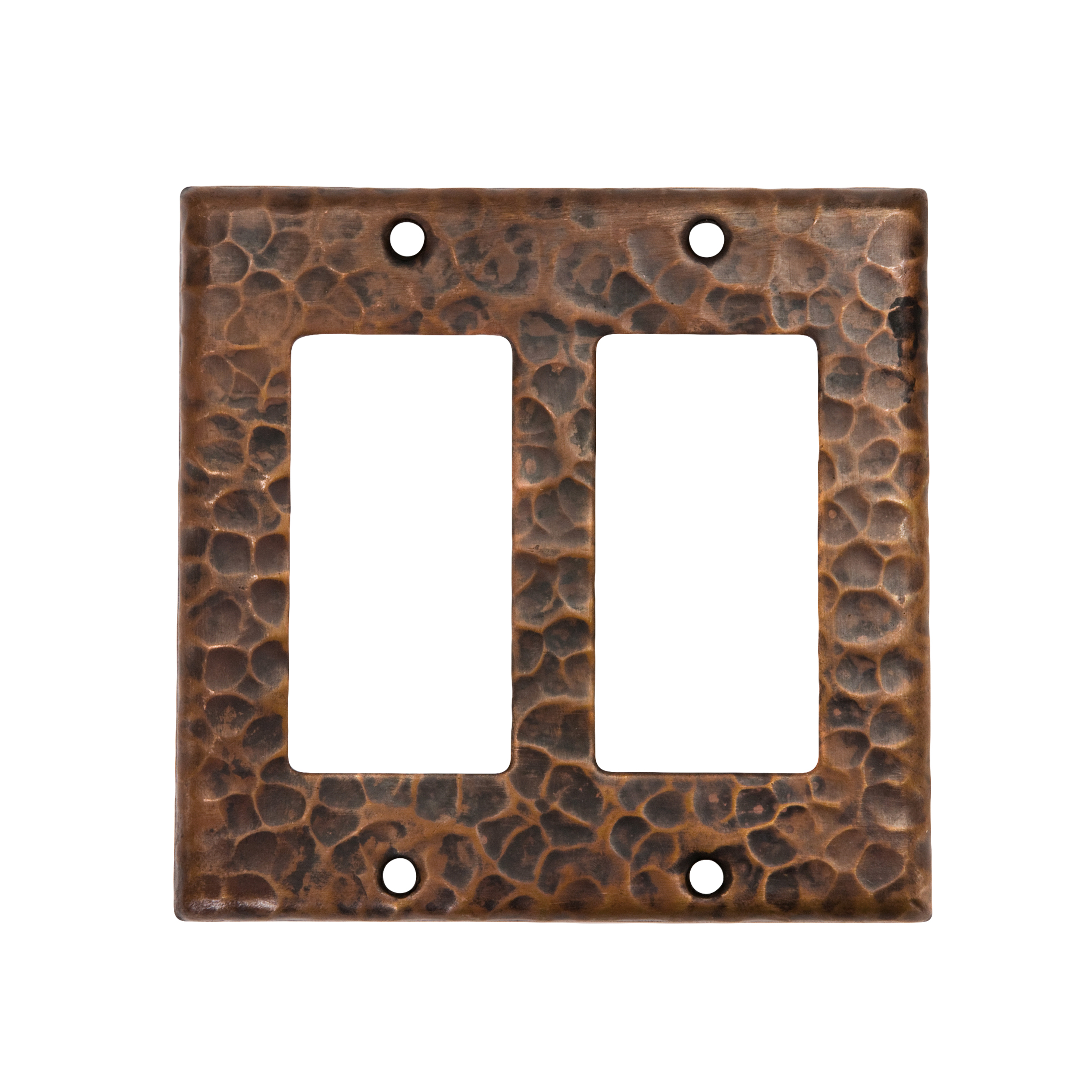 Double Ground Fault / Rocker Gfi Switchplate Cover