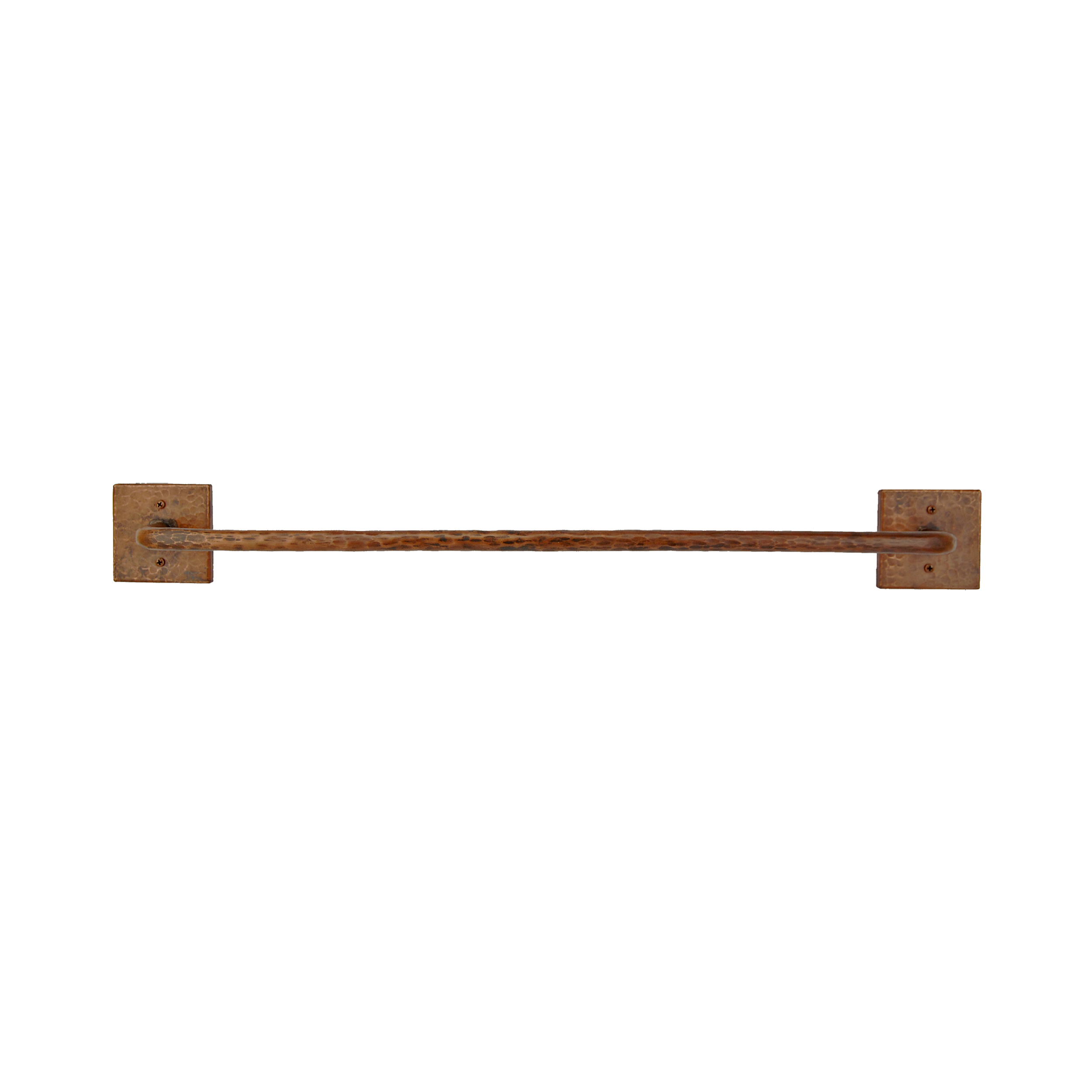 24" Hand Hammered Towel Bar