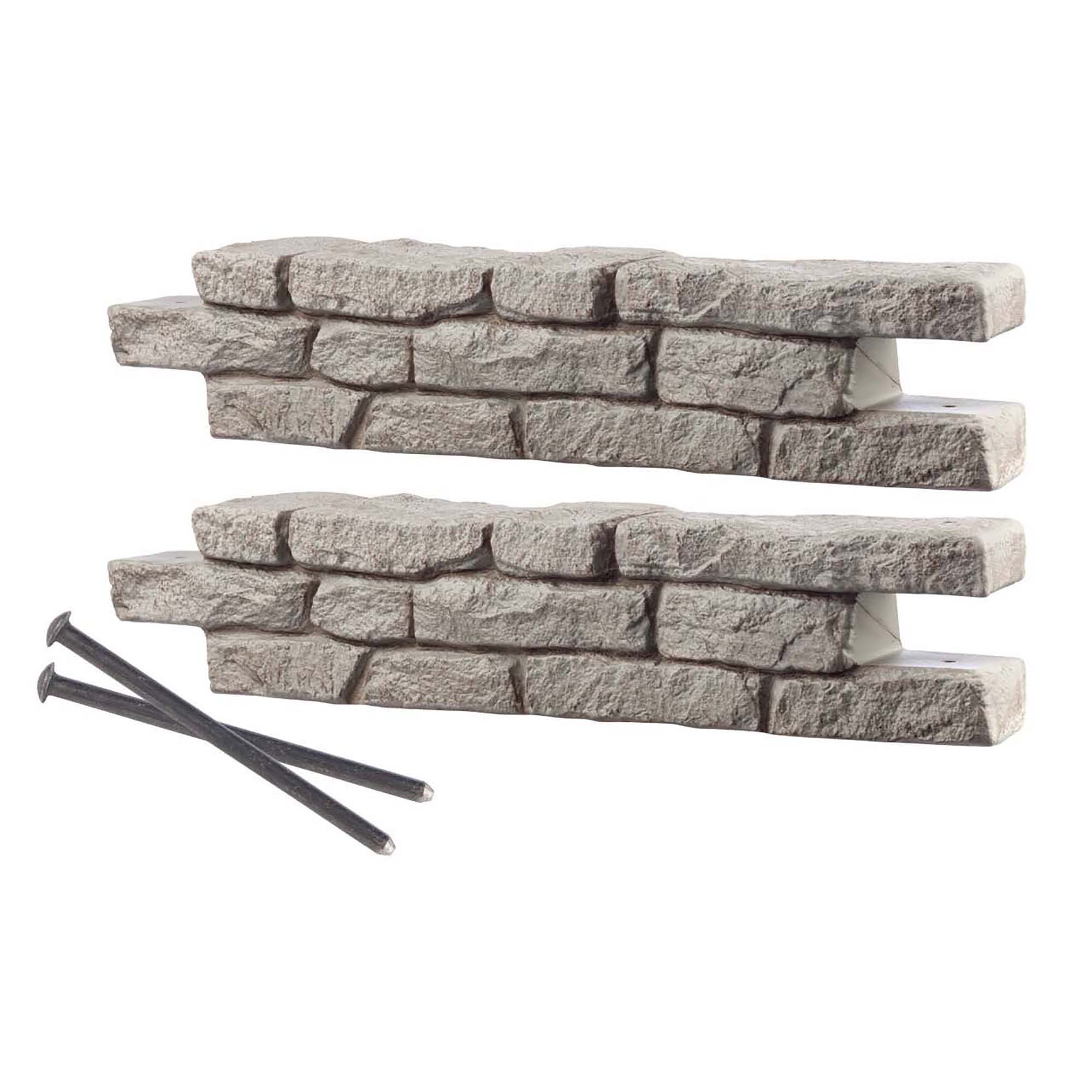 Rock Lock Residential Pack With 2 Straight Sections And 2 Spikes (18")
