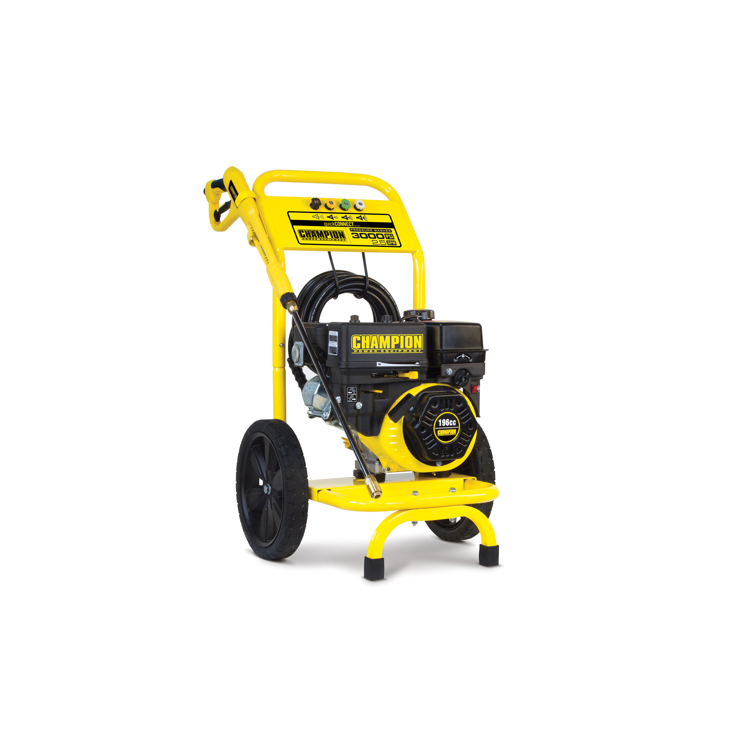 Champion 3000 Psi Pressure Washer, Carb Certified, Model 76525