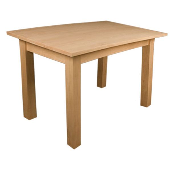 Knotty Pine Small Shaker Dining Table Kit, Model 50012p