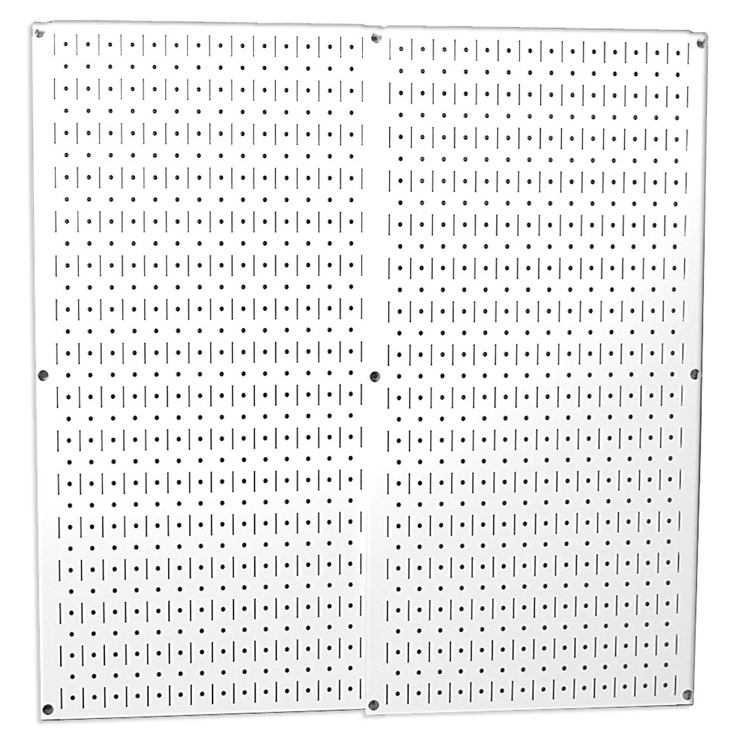 White Metal Pegboard Pack - Two Pegboard Tool Boards