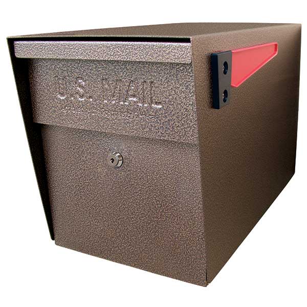 Locking Security Mailbox, Bronze Copper
