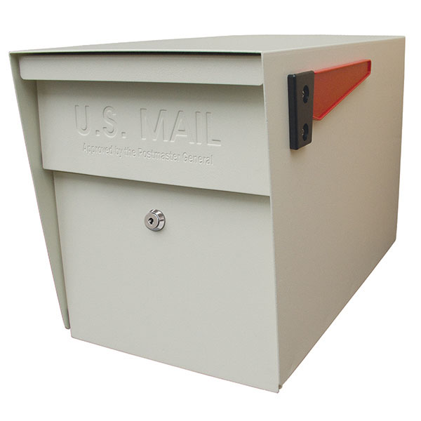 Locking Security Mailbox, White