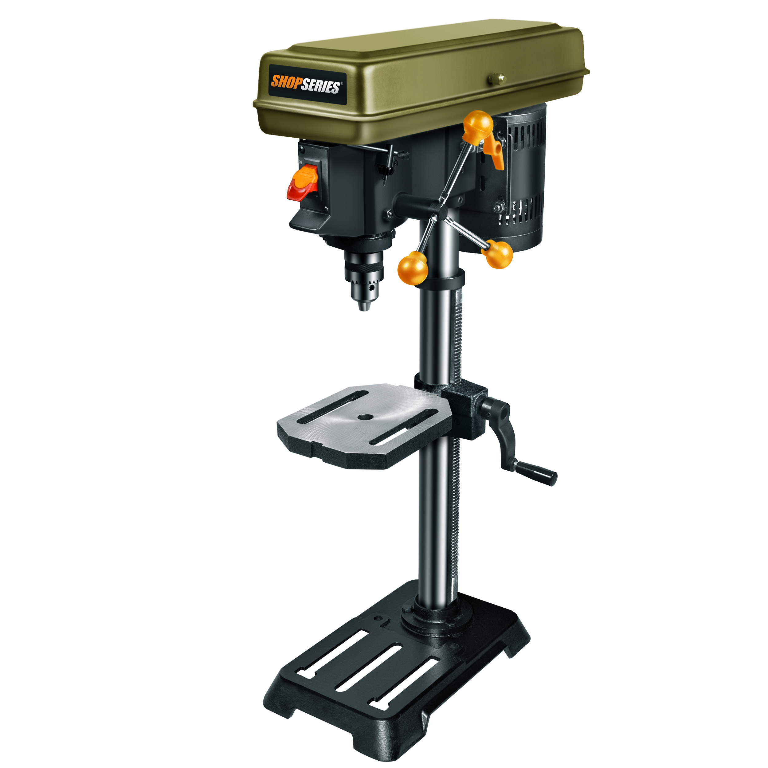 Shop Series 10" Benchtop Drill Press, 5 Speed, Model Rk7033