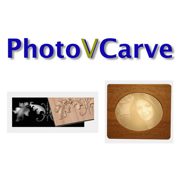 product: Axiom Vectric Photo Vcarve Software shown