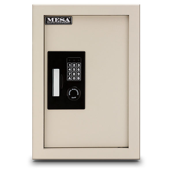 Mesa Adjustable Wall Safe, 0.3-0.7 Cu.ft., Cream, Model Maws2113e