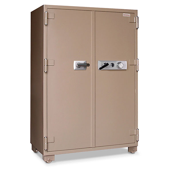 Mesa 2-hour Fire Safe With Double Doors And Combination Lock, 20.7 Cu. Ft., Tan, Model Mfs170ddc