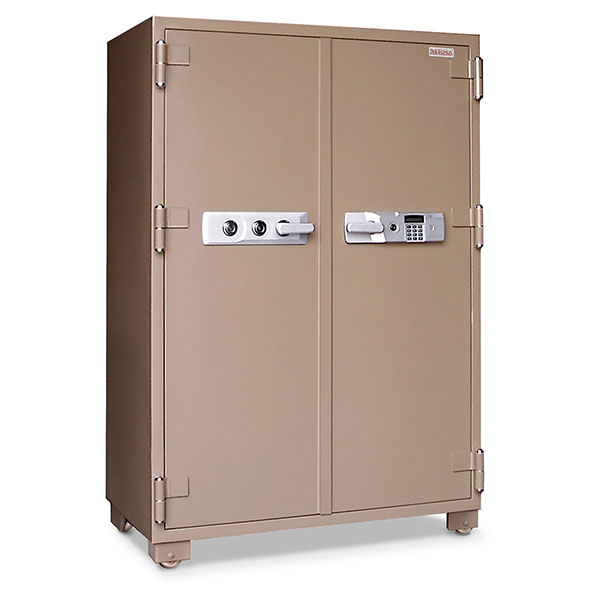 Mesa 2-hour Fire Safe With Double Doors And Electronic Lock, 20.7 Cu. Ft., Tan, Model Mfs170dde