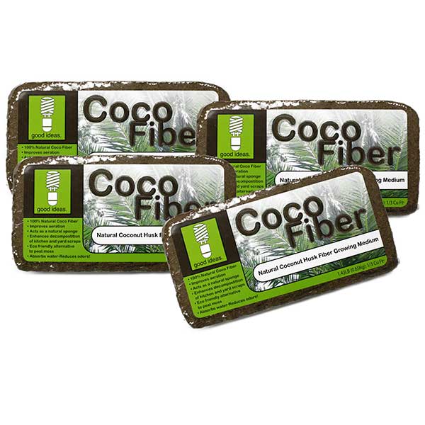 Good Ideas Coco Fiber, 4 Pack