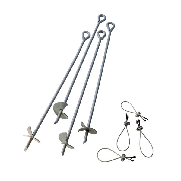 Shelterauger Earth Anchors 30 In. - 4 Piece Set