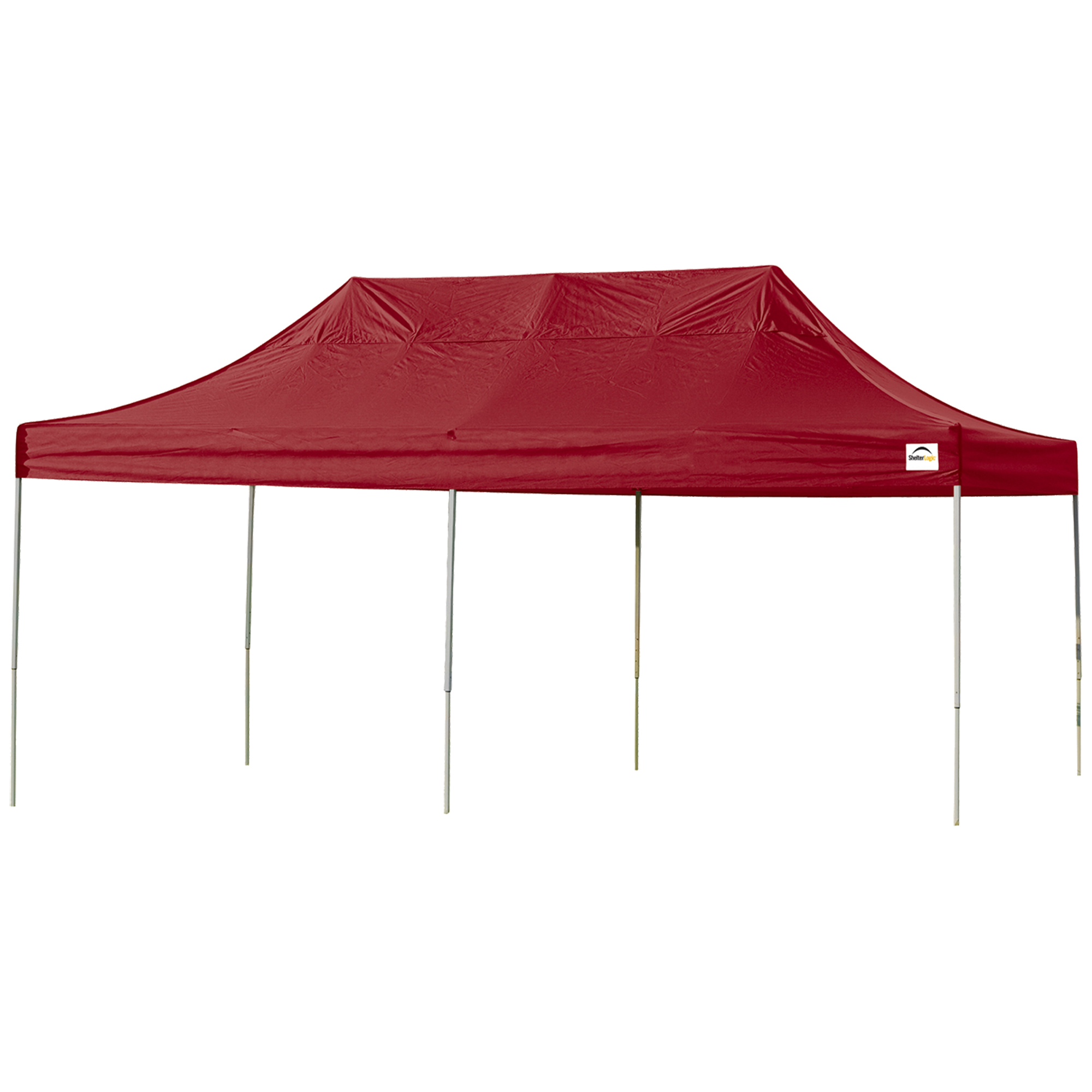 10ft. X 20ft. Pro Pop-up Canopy Straight Leg, Red Cover