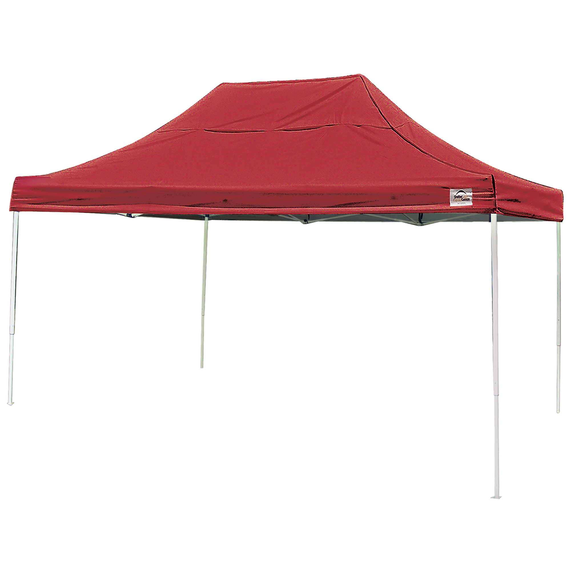10 Ft. X 15 Ft. Pro Pop-up Canopy Straight Leg, Red Cover