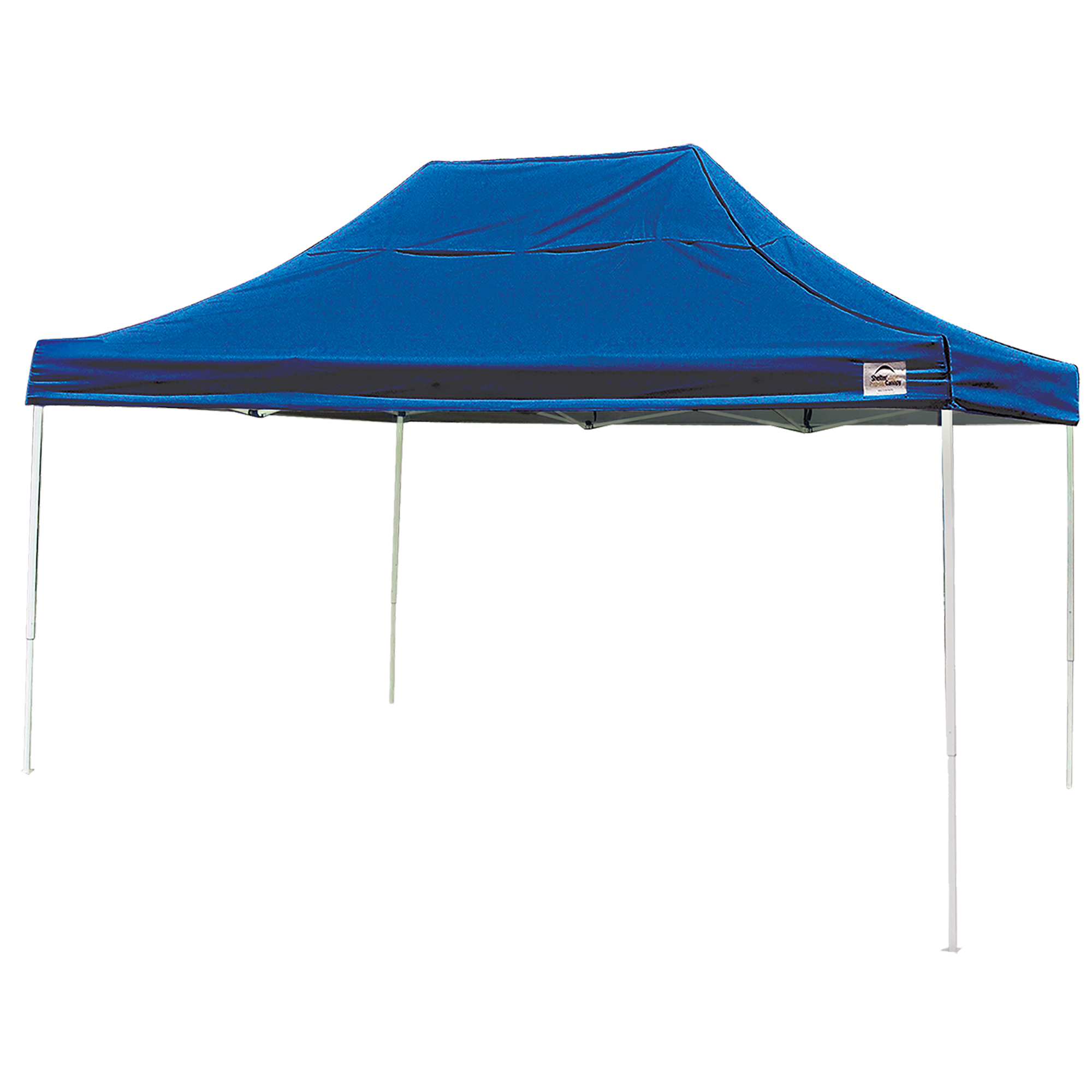 10 Ft. X 15 Ft. Pro Pop-up Canopy Straight Leg, Blue Cover