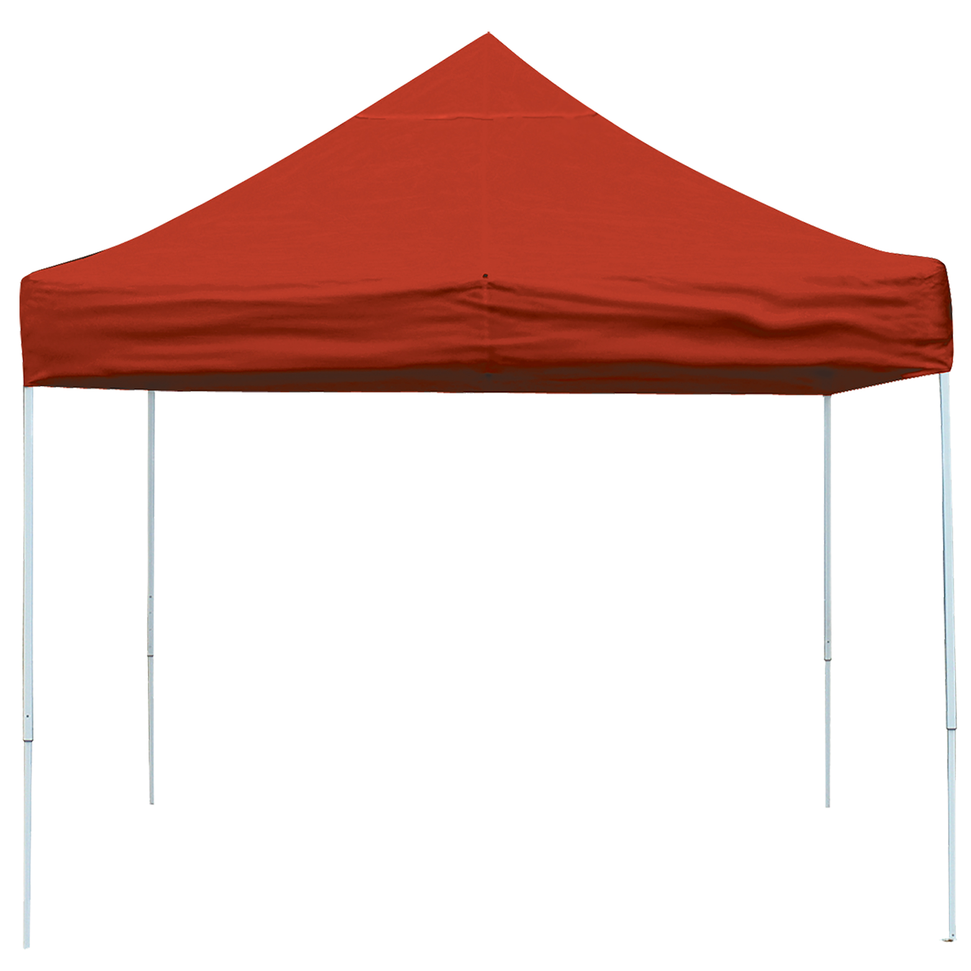10 Ft. X 10 Ft. Pro Pop-up Canopy Straight Leg, Red Cover