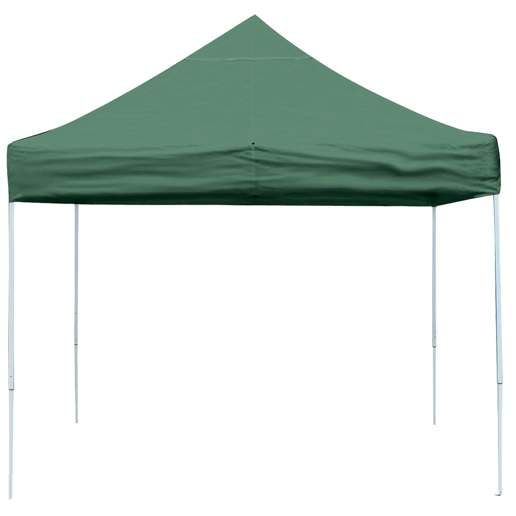 10 Ft. X 10 Ft. Pro Pop-up Canopy Straight Leg, Green Cover