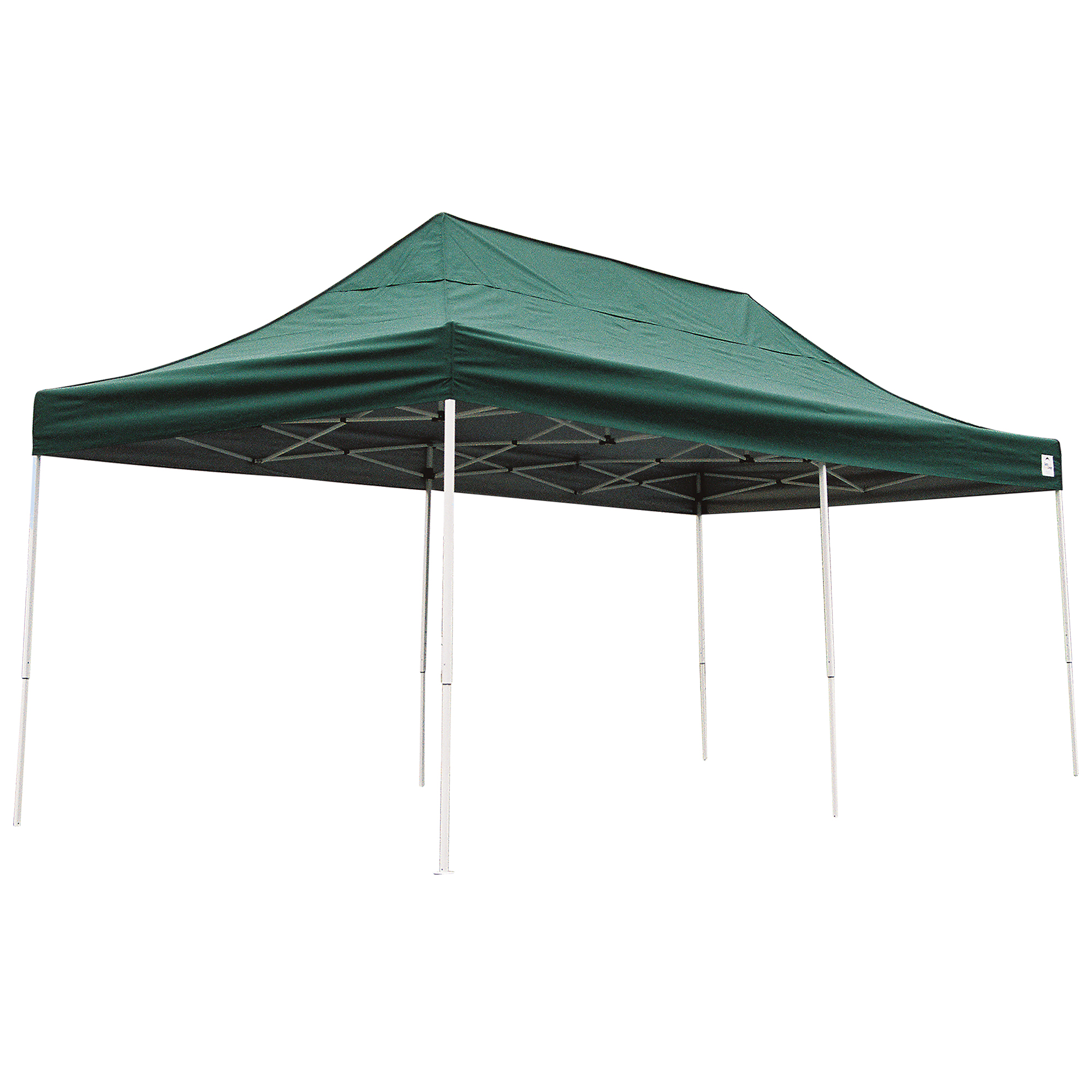 10 Ft. X 20 Ft. Pro Pop-up Canopy Straight Leg, Green Cover