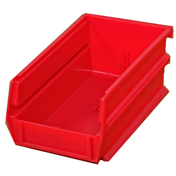 Triton Red Stacking, Hanging, Interlocking Bins, 10 Cnt