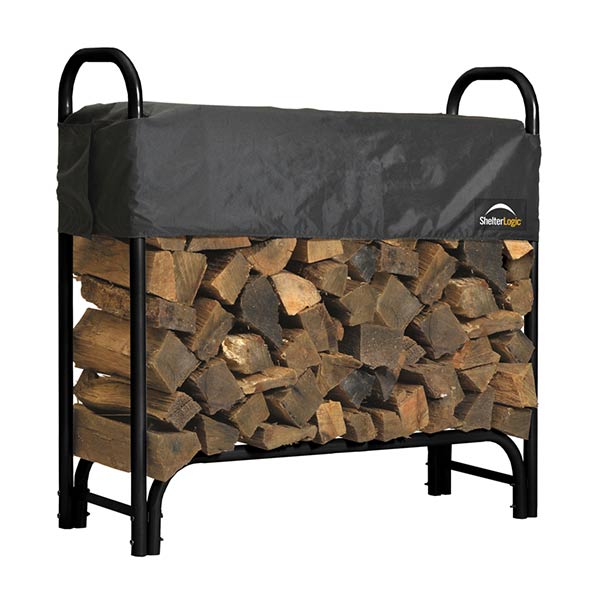 Firewood Rack-in-a-box Heavy Duty With Cover, 4
