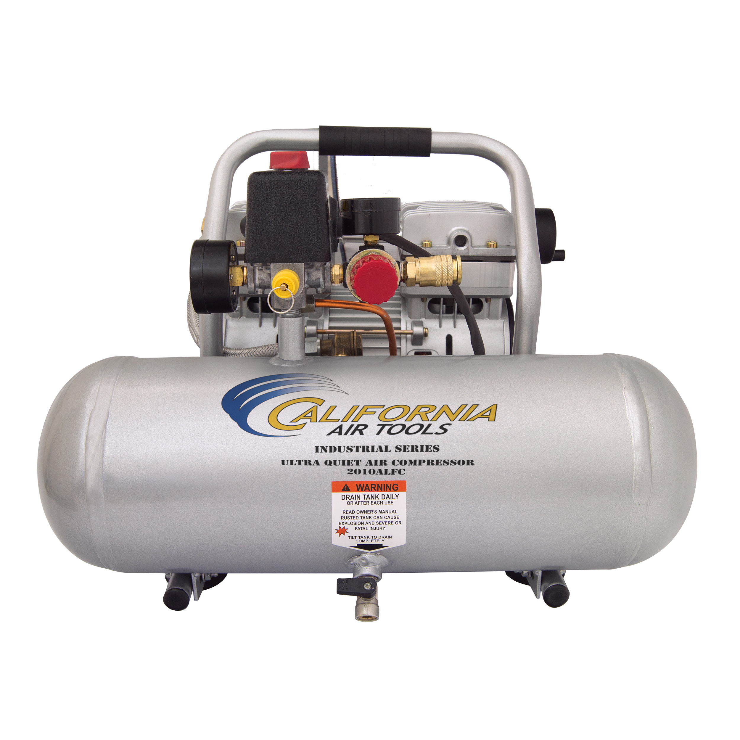 2010alfc Ultra Quiet And Oil Free 1 Hp 2 Gal. Air Compressor