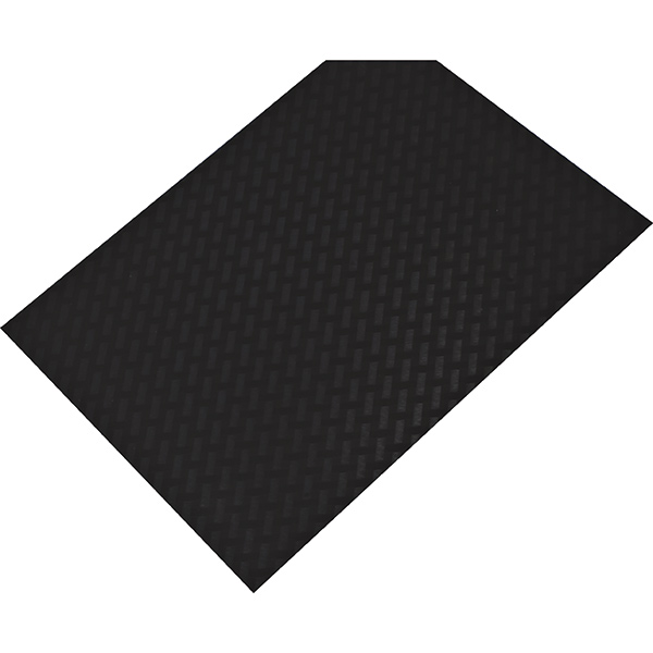Non-slip Mat, Weave Pattern, Umbra Gray, 23-5/8" X 46-1/16"