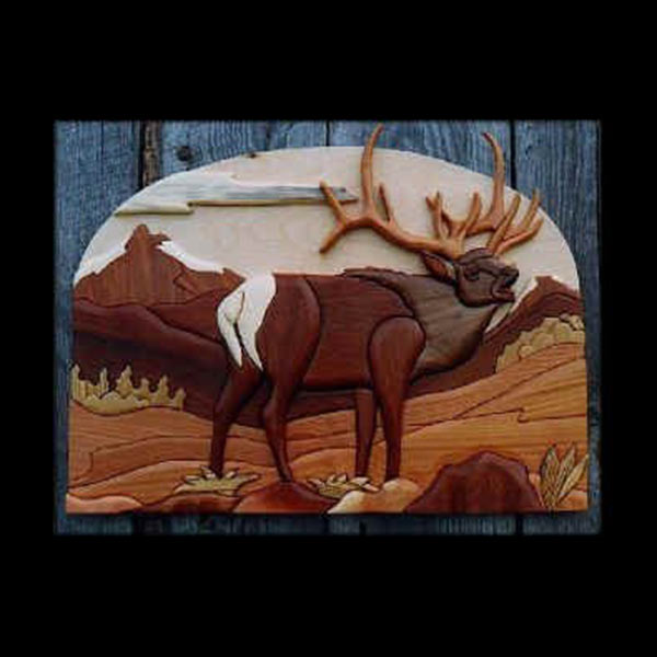 Elk Intarsia Pattern