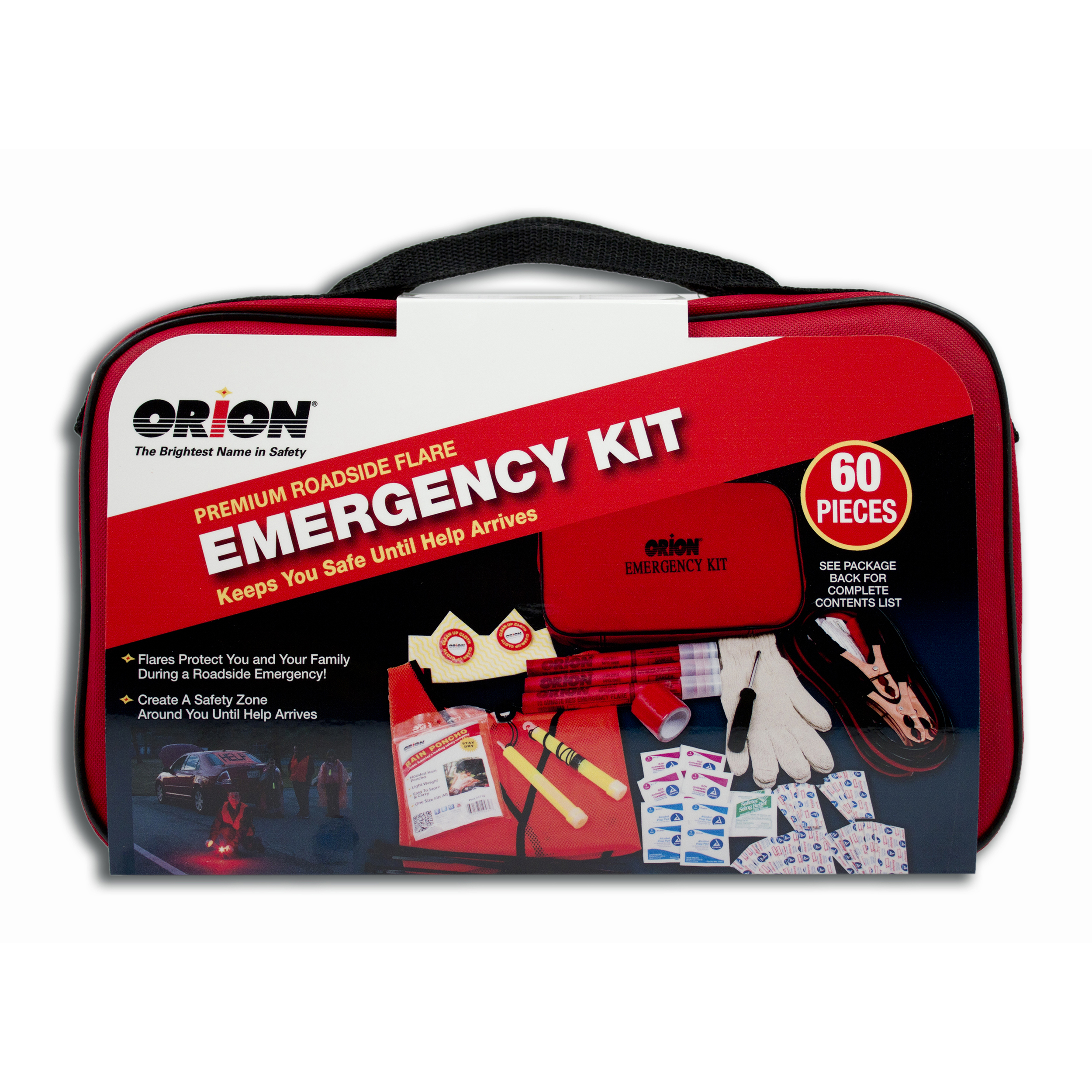 60pc Premium Flare Emergency Kit