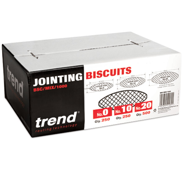 Biscuits - Mixed - 0, 10, 20 - 1000 Pieces