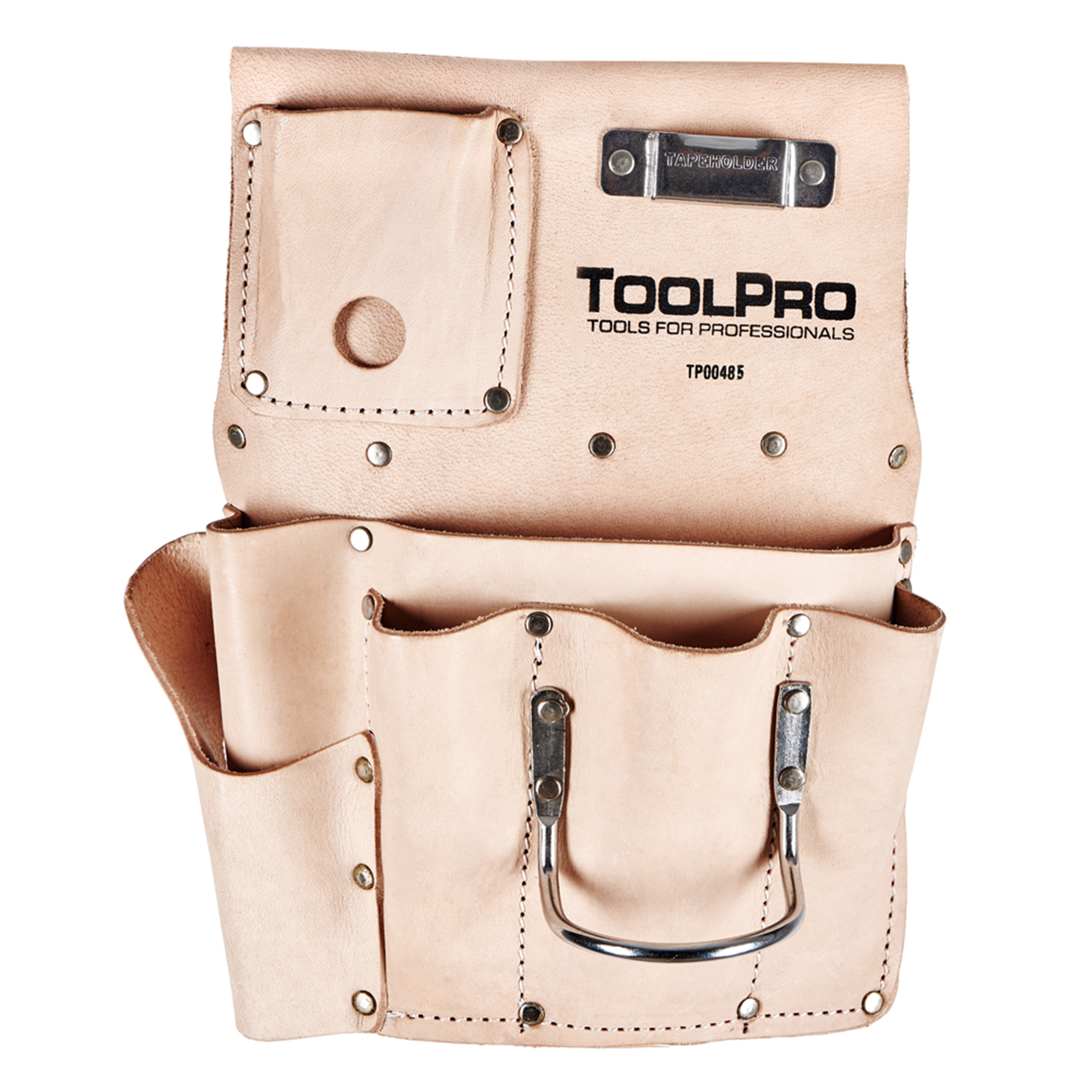 8-pocket Drywall Pouch, Right Handed, Top Grain Leather