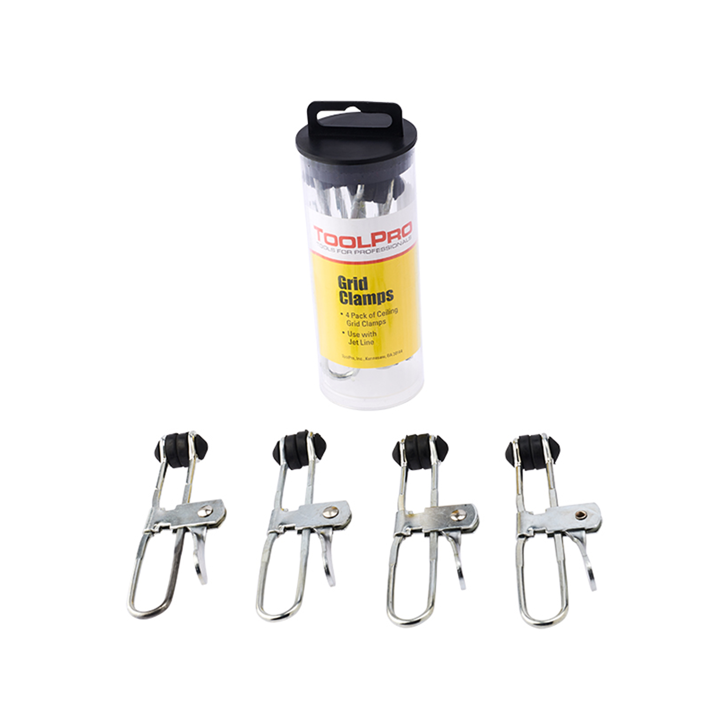 4" Grid Clamp, 4-pack