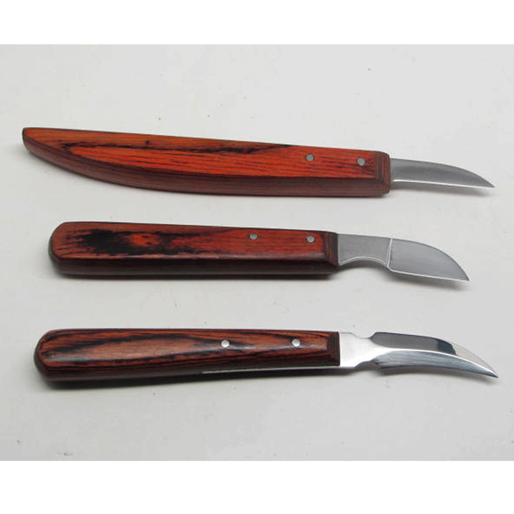 Whittling Chip Carving Knives 3 Piece Set