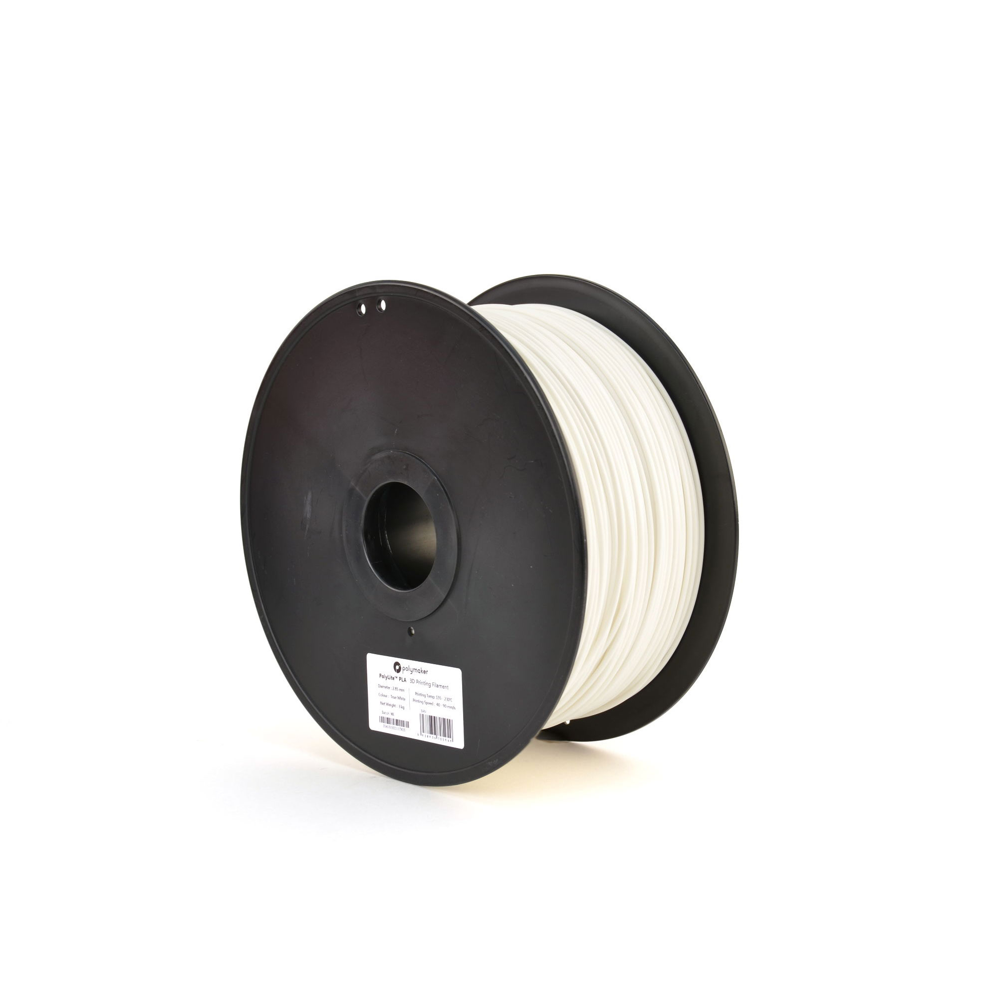 3d Printer Filament True White 2.85mm 3kg Reel