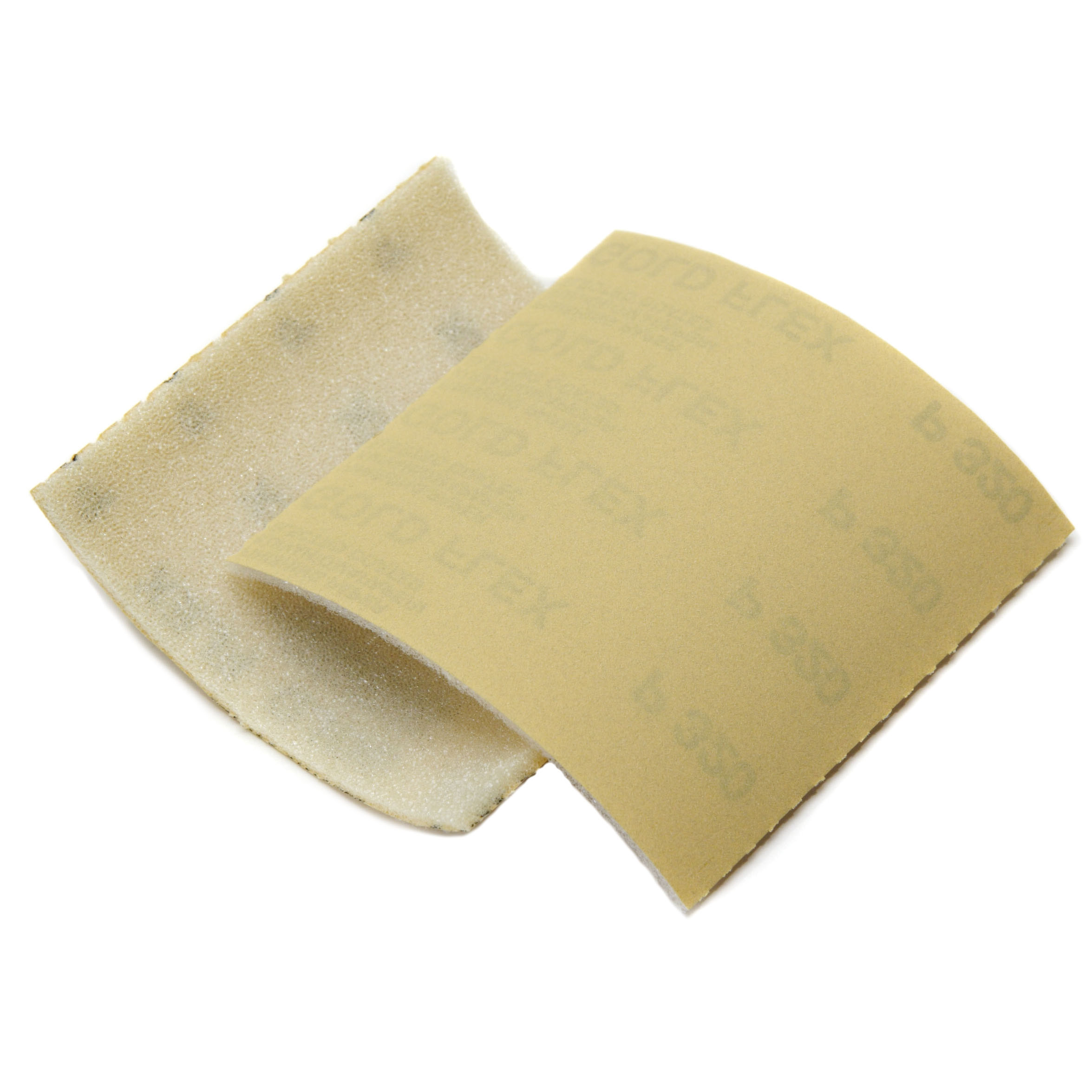 Goldflex Soft 4 1/2" X 5" Foam-backed Abrasive Pad, 500 Grit, 200/pack