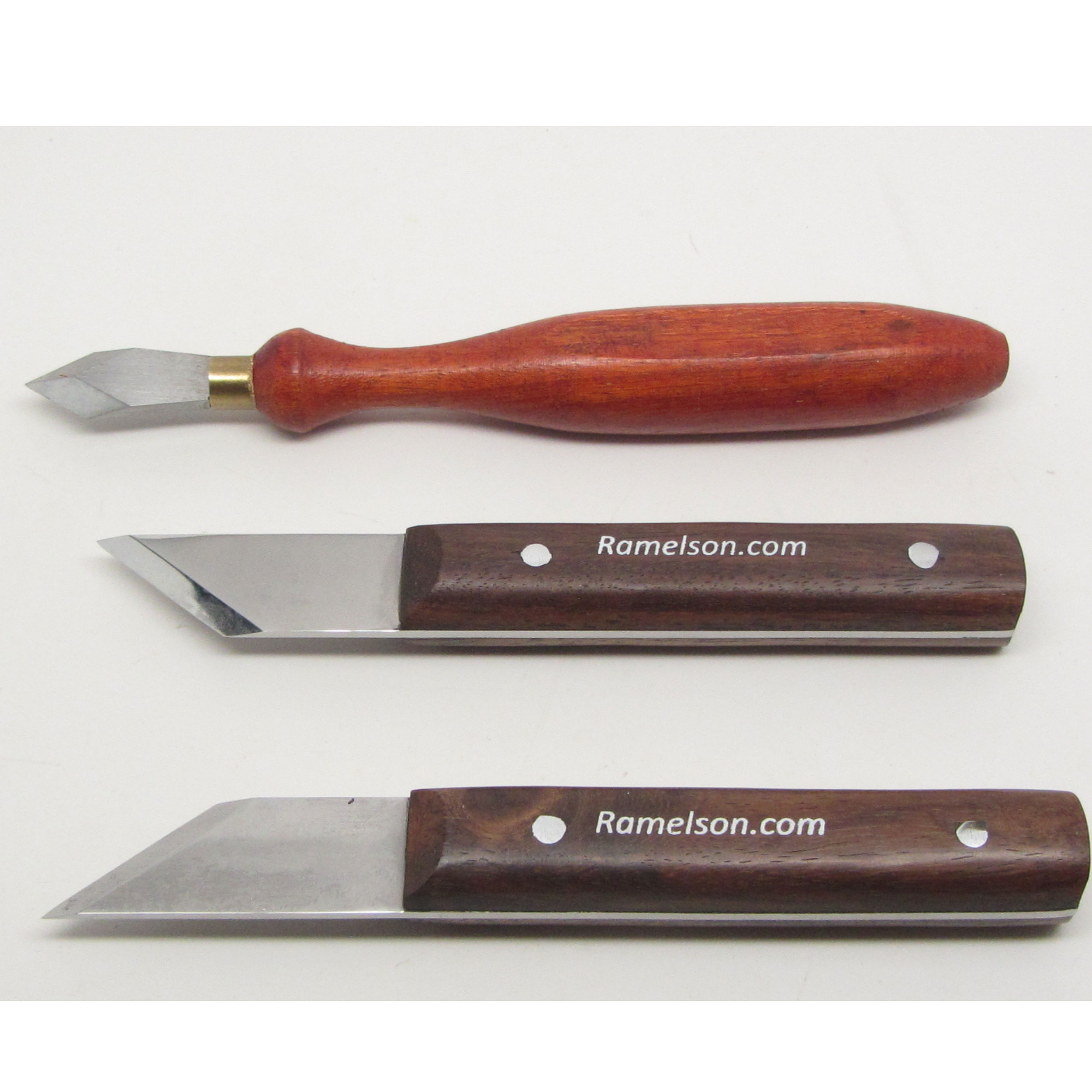 3pc Woodworkers Carpenters Marking & Striking Knives