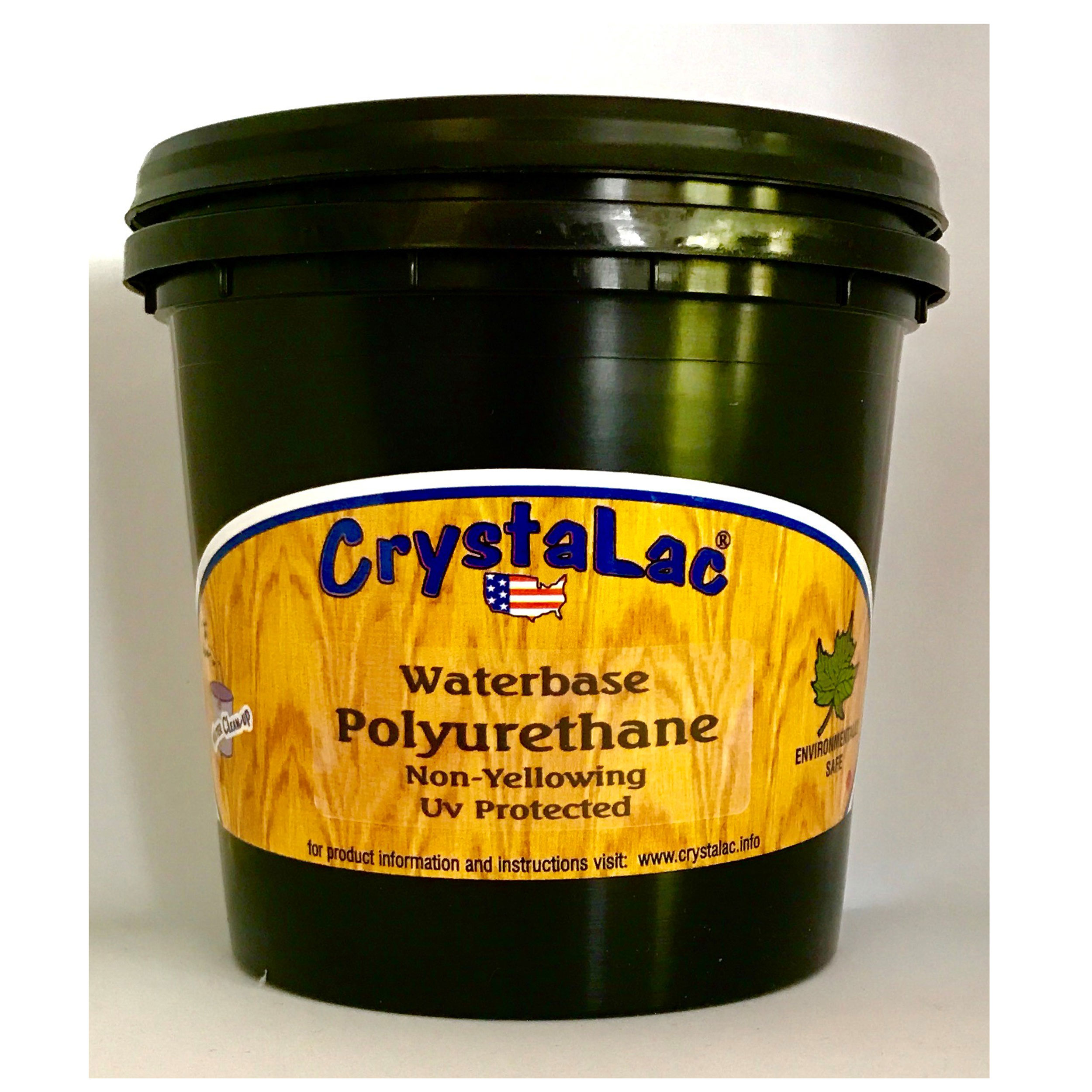 Waterbase Polyurethane Semi-gloss Mini Half Pint