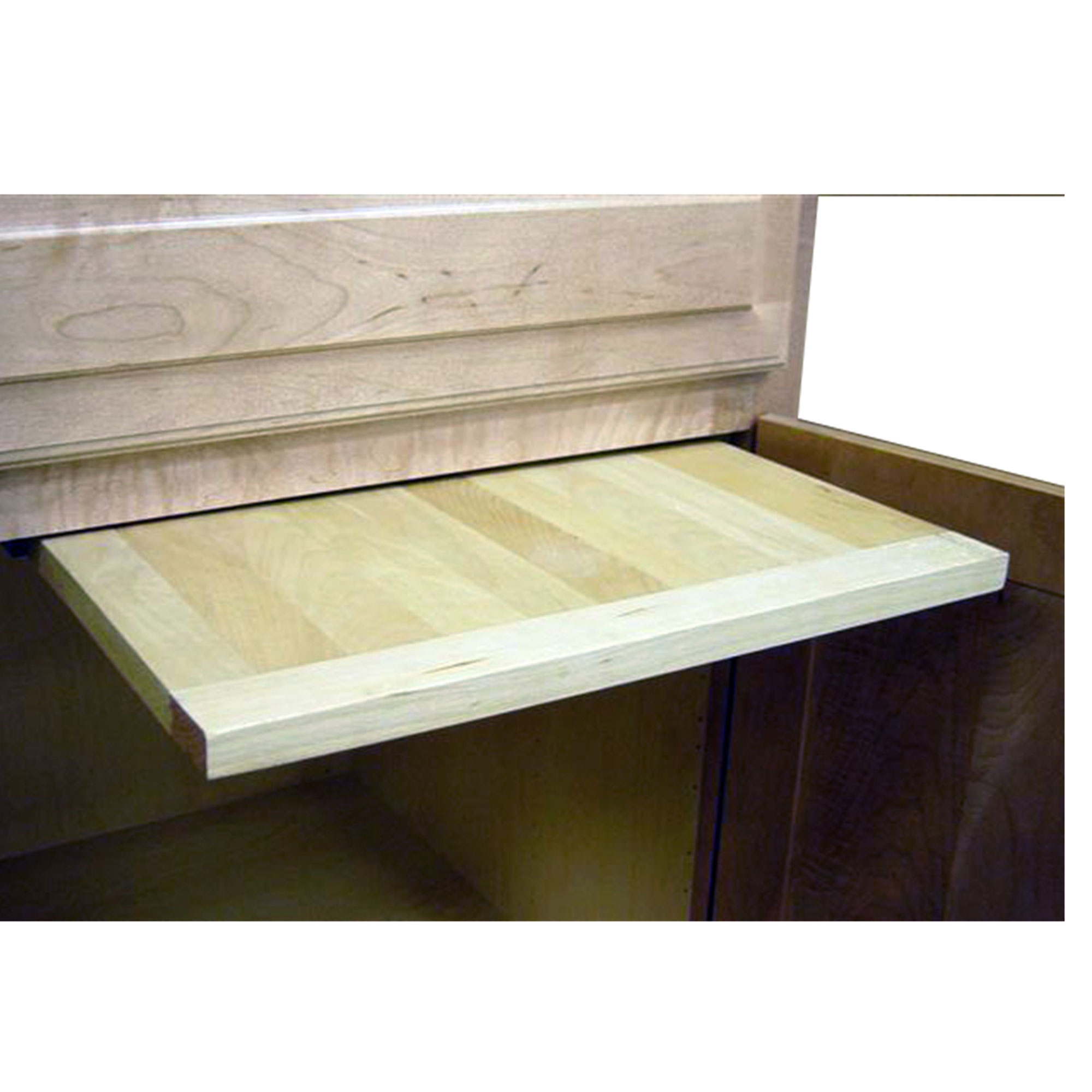 14 X 22 Inch Ez Slide N Store Wood Cutting Board