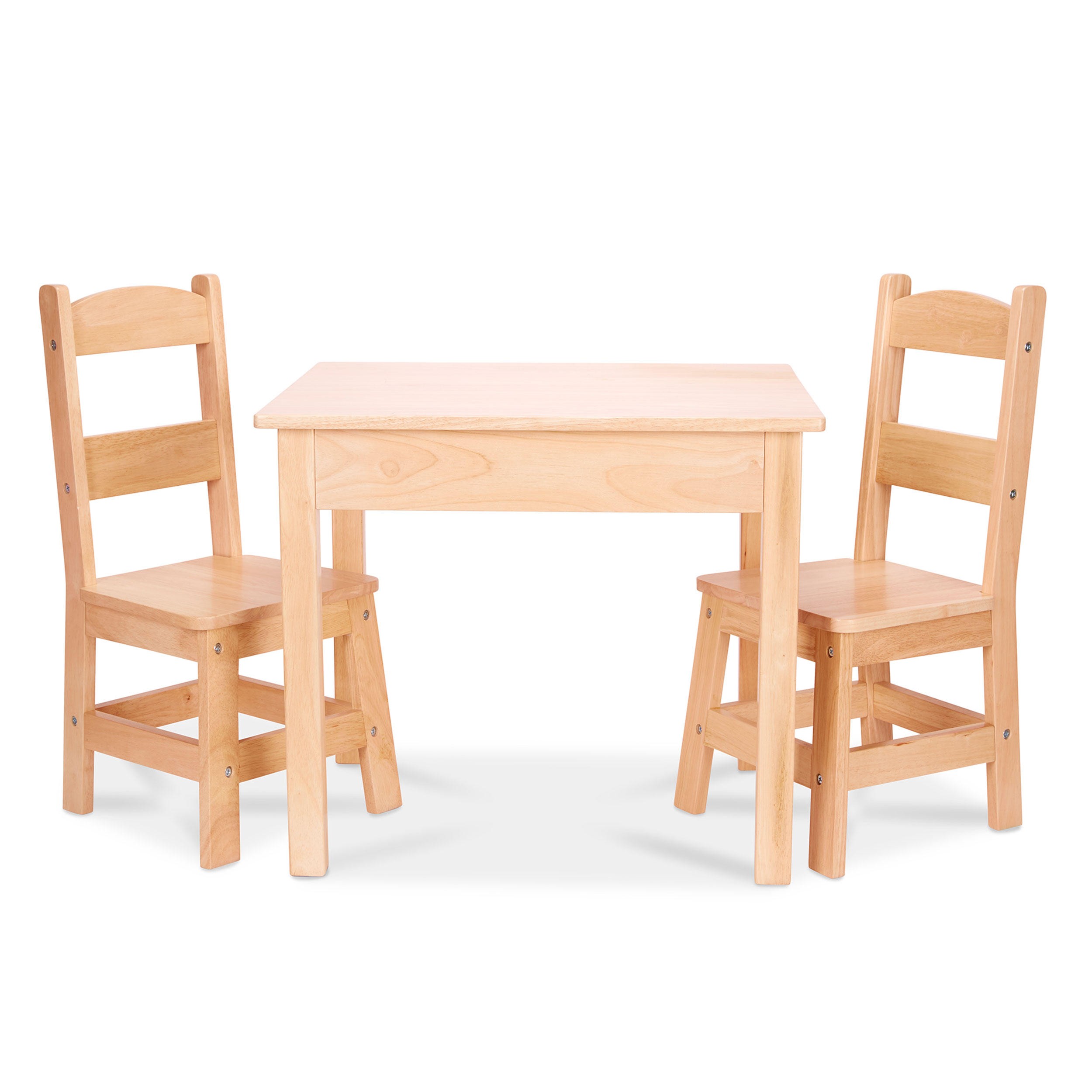 Wooden Table & Chairs, Natural