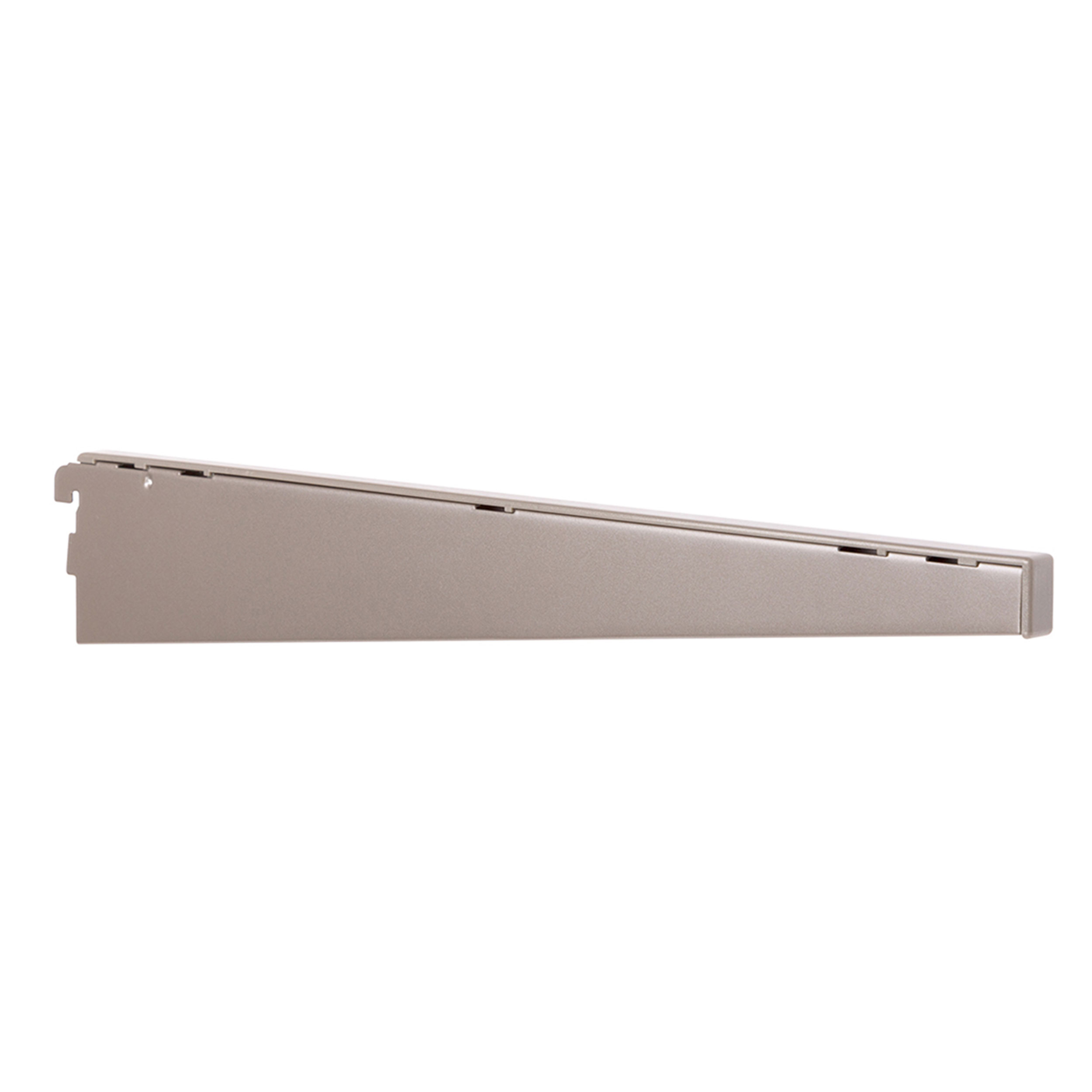 16" Shelf Bracket, Champagne Nickel