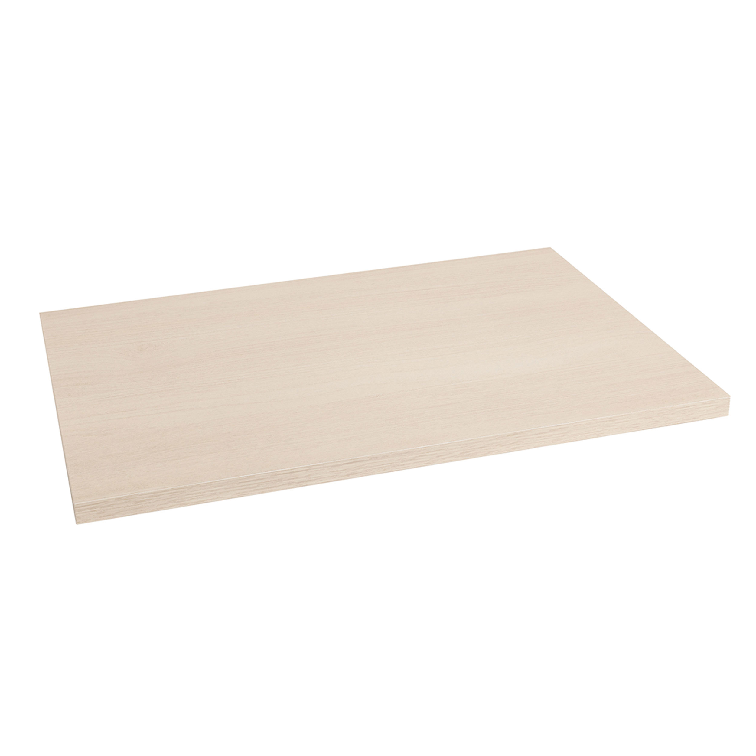 16"x23"x3/4" Wood Shelf, White Oak