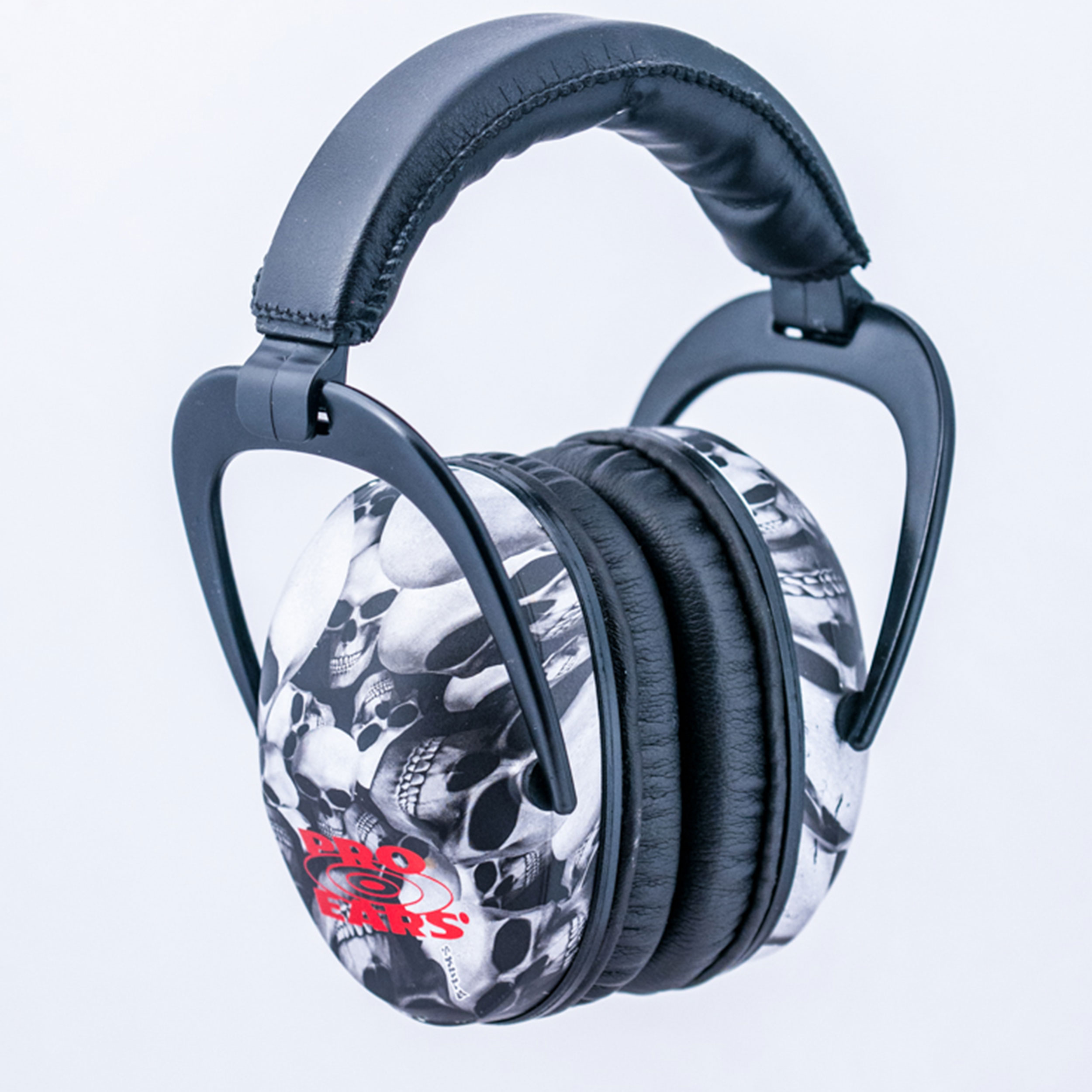 product: Pro Ears Ultra Sleek Skulls shown