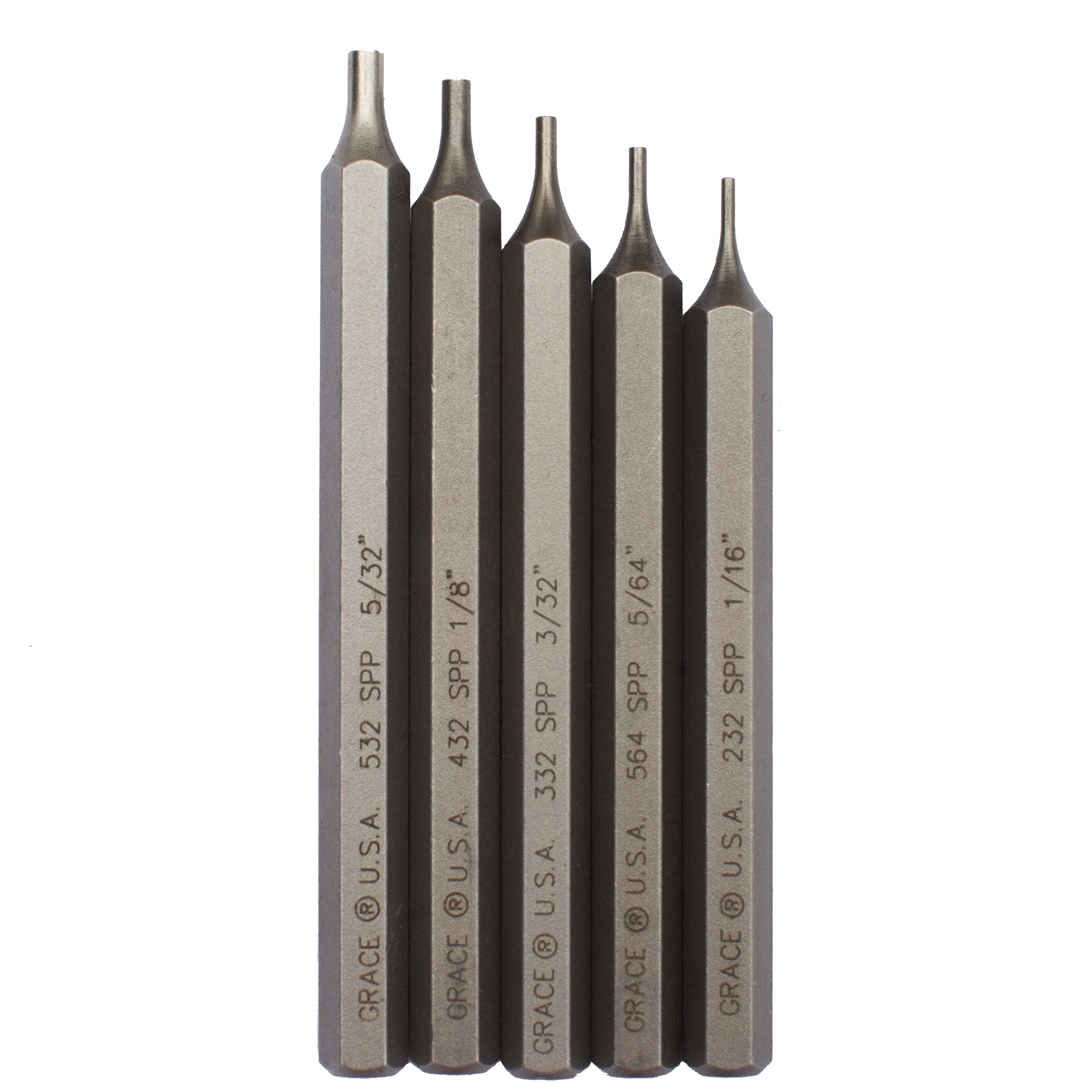 Grace Tools Starter Short Pin Punch Set